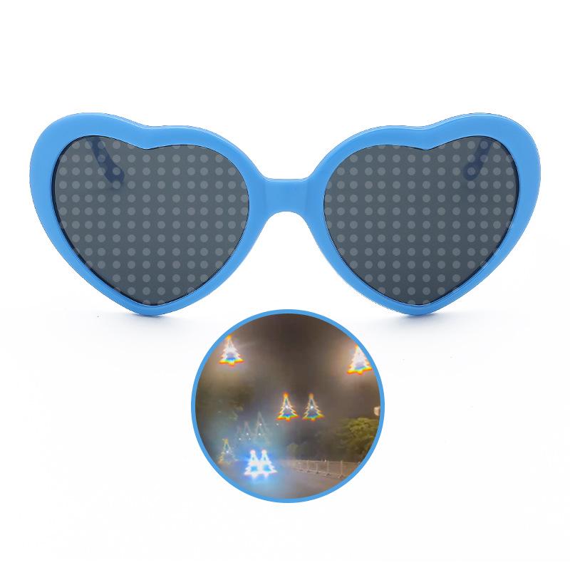Romantic Heart-Shaped UV Protection Sunglasses - Mood Changing, Date Essential