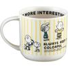 Yamaka Shoten PEANUTS Mugs Microwave Recycled Made In (Pair), Approx. 350ml, Safe, Ceramic, Japan, SN910-13