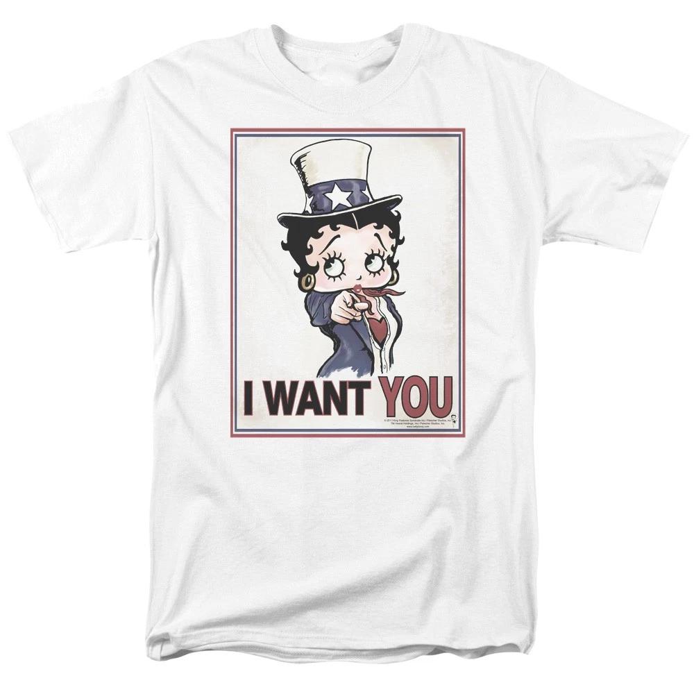 Betty Boop - Auntie Boop - Unisex Short Sleeve Children s T-shirt - White 100