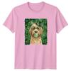 Doodle Dog Wearing Shamrock Glasses TShirt Doodle Breed St Patricks Day