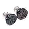 1Pc 220-240V Far Infrared Heating Lamp Black Ceramic E27 Pet Warmer Bulb Brooder Chickens Tortoise Lizard Reptile Light 20-80W