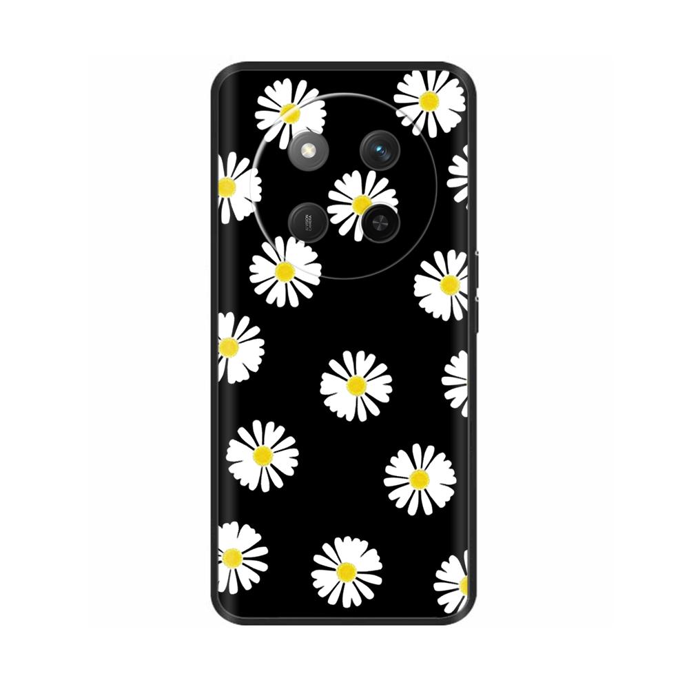 Luxury Case For Honor X60 5G Cover Para Silicone Print Animal Soft Phone Cases for Huawei Honor X60 Pro Colorful Flowers Painted