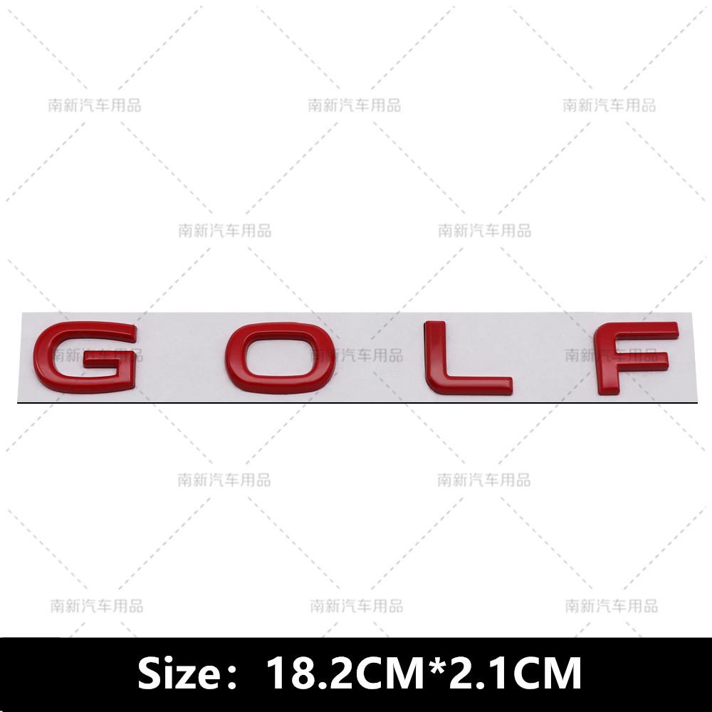 

2026 Hot For VOLKSWAGEN VW 3D Metal Rear Trunk Emblem Decal Car Stickers For Volkswagen VW Golf Badge MK4 MK5 MK6 MK7 MK8 Golf 5