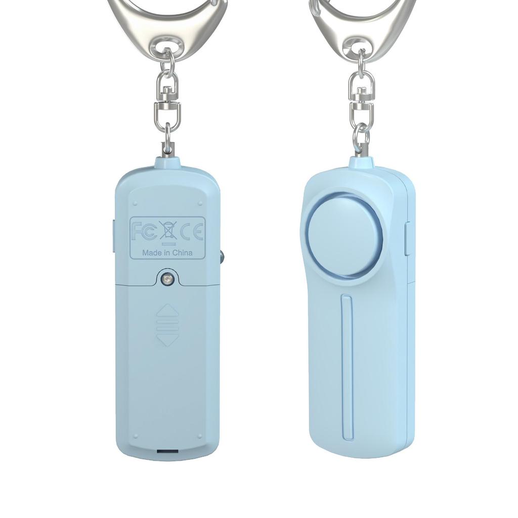 Women's Portable Security Alarm: Cross-Border Wolf Repellent, Anti-theft, SOS, Child Safety, Wireless Sound & Light.