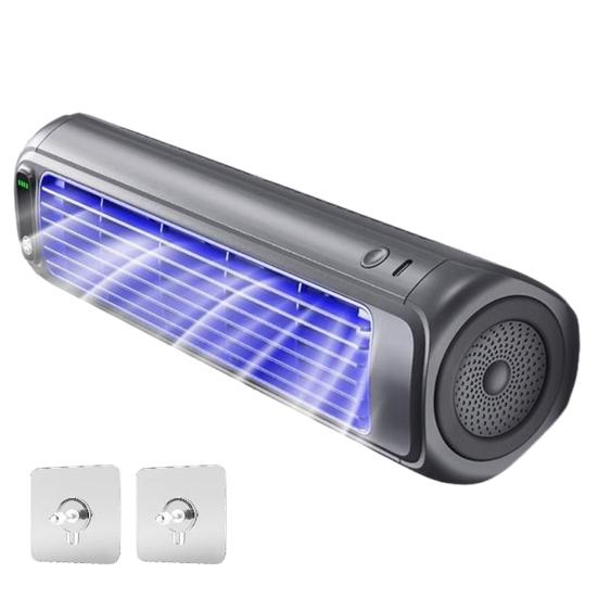Portable Tower Fan Air Conditioner Fan Strong Airflow 3 Speeds Low Noise Rechargeable Quiet Energy Efficient Fan