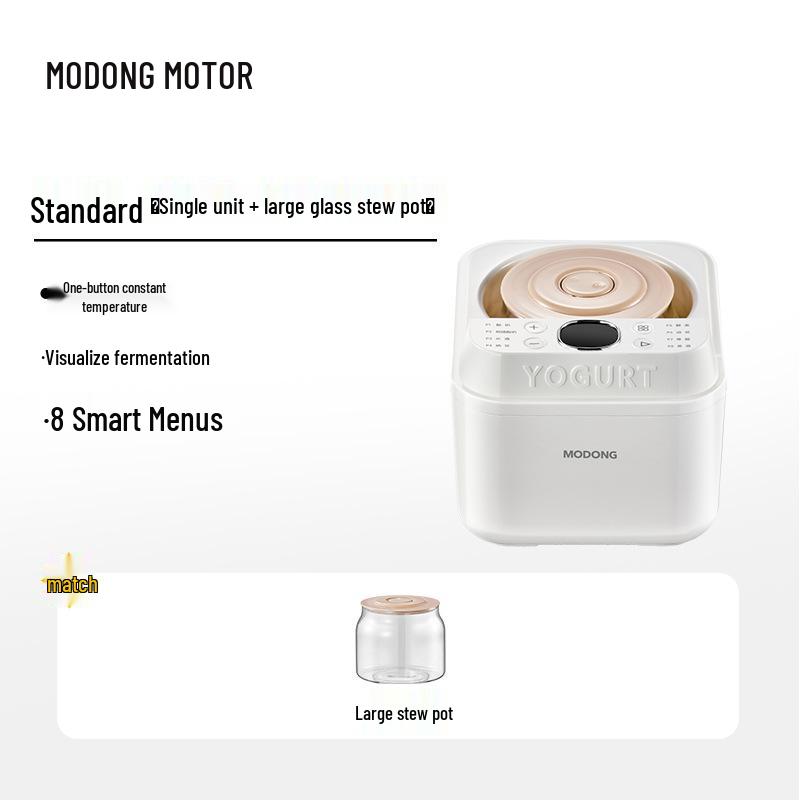 Modong Automatic Yogurt & Fermentation Maker: Fruit, Vinegar, Natto, Sweet Rice Wine - Constant Temperature Control.