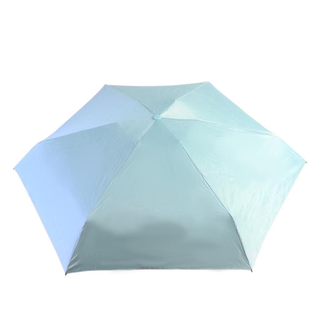Biggdesign Moods Up Turquoise Mini Umbrella, Manual Open-Close, Windproof, Compact Size, Stylish Design