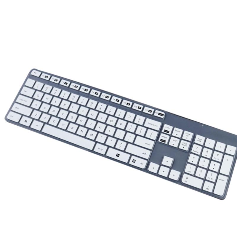 Silicone Keyboards Protectors Cover for K235 K375 MK235 MK315 Laptop Dust and Spill Resistant Transparents Film