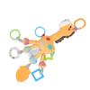 Baby Comfort Toy Giraffe Hanging Toy Colorful Plush Animal Pendant for Newborn Stroller Bed