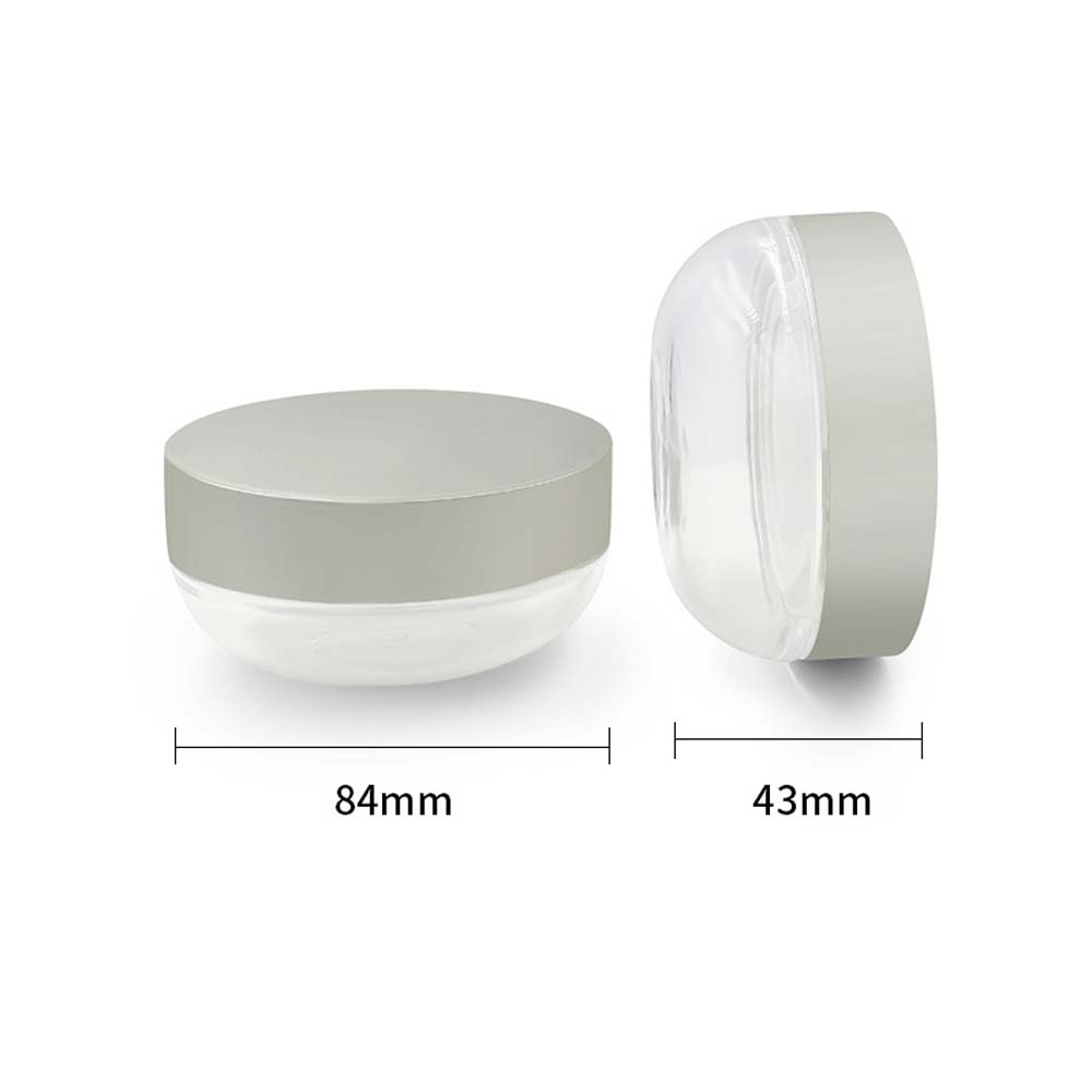 Plastic Cosmetics Container with Sifter Bulk Powder Box Convenient Loose Powder Jar  Lady/Girls