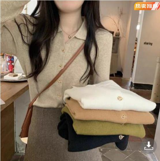 

WTEMPO Женский однотонный отложной воротник весна-осень большой размер сексуальный свитер с V-образным вырезом пальто тонкие вязаные кардиганы с пуговицами One size белый