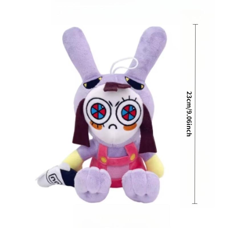 25CM Erstaunliche Digitale Puppe Zirkus Magd Jax Plüsch Magisches Kaninchen Clown Cartoon Peripherie Geeignet Fans Haus Sammlung Dekoration