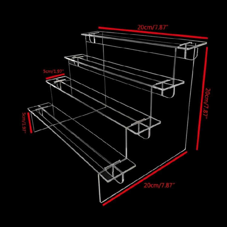 Elegant Acrylic Display Shelf For Showcasing Desserts Cupcakes Jewelry Crafts