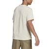 Adidas Logo Print Short Sleeve T-Shirt Unisex Tops Yellow White H14667