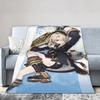 Genshin Impact Game Blankets Ultra-Soft Flannel Novelty Gift Throw Blankets Bedspread