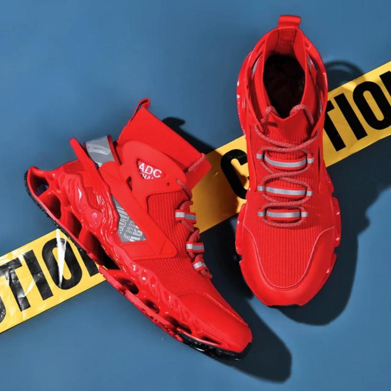 

Обувь Мужские кроссовки Мужская повседневная мужская обувь Tenis Роскошная обувь Кроссовки для гонок Дышащая обувь Модные лоферы Кроссовки для мужчин 39 красный