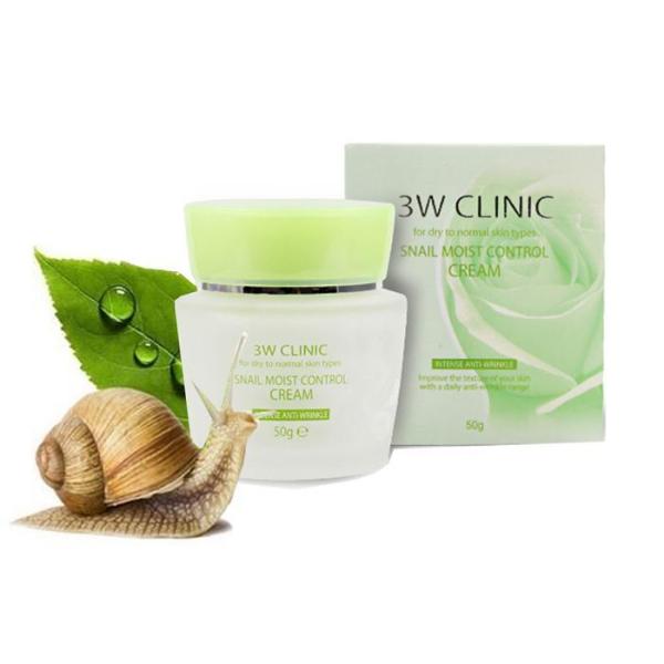 3W Clinic Snail Control Ultra-Moisturizing Cream 50g (11130138)