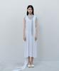 Kasel 2Way Tie Sleeveless Dress, White