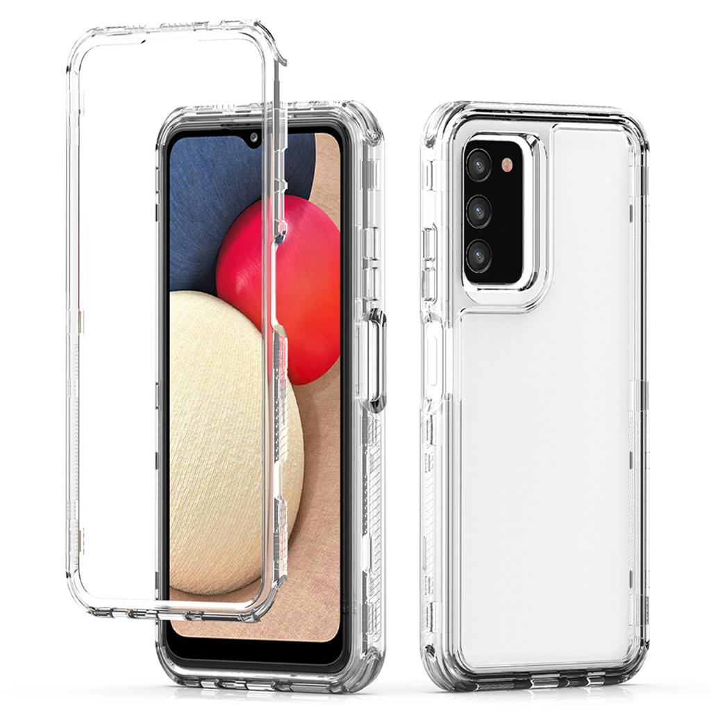 Clear Case for Samsung Galaxy A03s (166.5mm)/A02s (166.5mm) Acrylic+TPU Cover