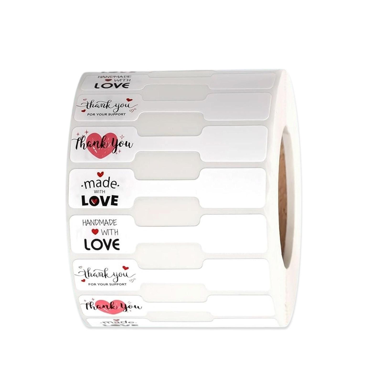 

Упаковка из 500 самоклеящихся ценников для ювелирных изделий, пустые наклейки для письма, для демонстрации изделий ручной работы и розничной торговли