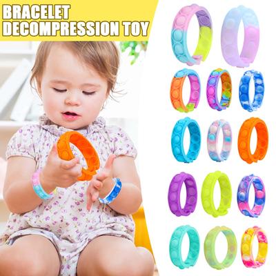 Guffo  Toys, Stress Reliever Sensory Silicone Squ-eeze Toys With Dimple