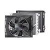 Universal Condenser Radiator Cooling Fan Set 120W 14''x18'' with Radiator Net for Vintage Car Hot Rod Radiator AC Conditioner