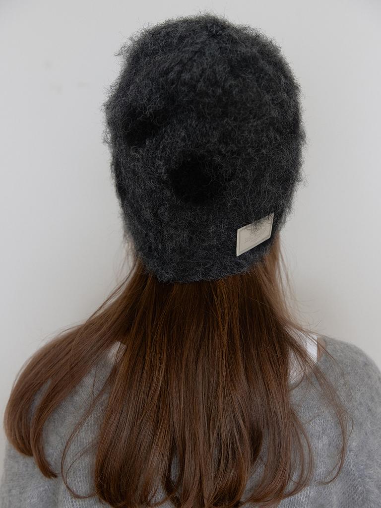 Asula Dot Blush Beanie (Grey)