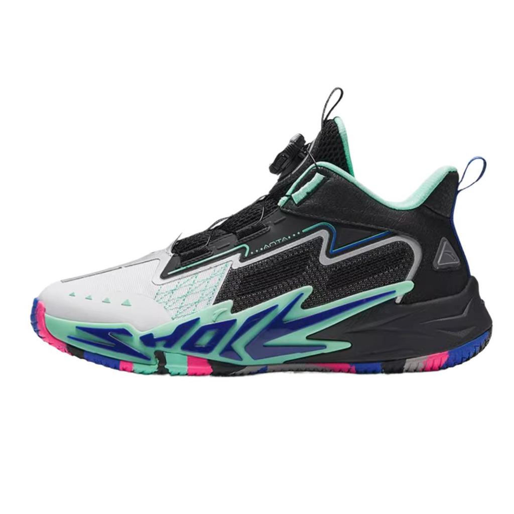 Anta Kids Fabric Comfortable Lightweight Non-Slip Wear-Resistant Low-Top Basketball Shoes Kids sneaker 312441103-2
