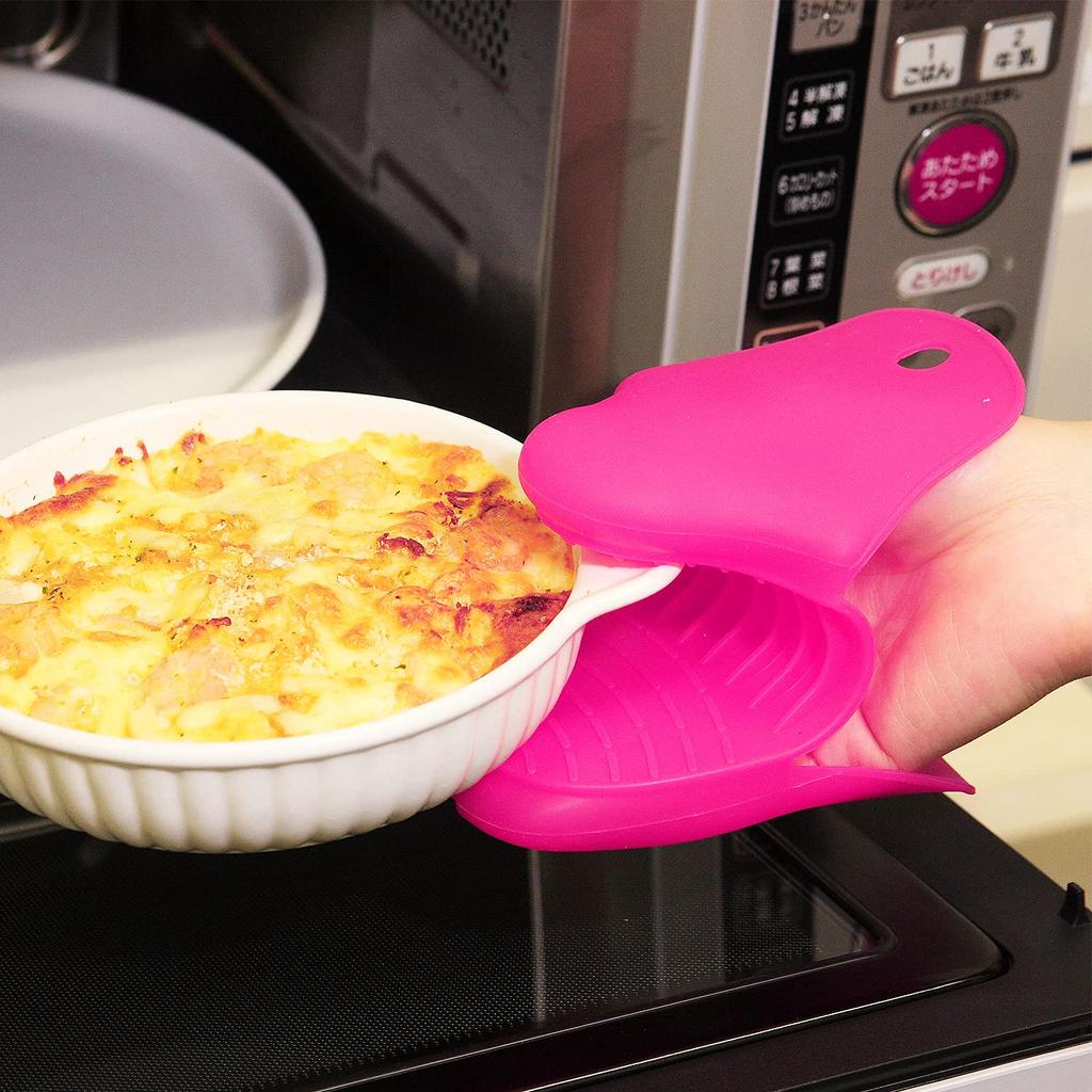 Nonoji Silikon-Handschuhe für Set DMT1502 zum Greifen, 2, Rosa, NMT-SET2P,