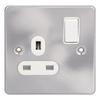 Wall Socket Good Electrical Conductivity Wearable Rust Resistance Fatigue Resistance Outlet Wall Plug for Home