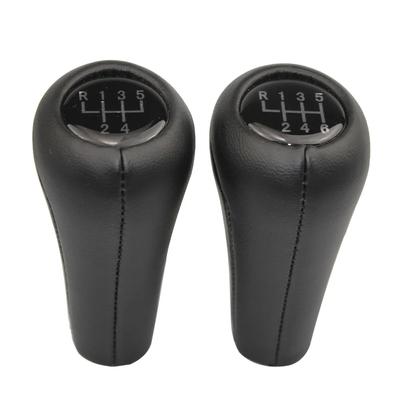 5/6 Speed lederen versnellingspookknop voor BMW E28 E30 E32 E34 E36 E38 E39 E46 X1 X3 X5 Z1 Z3 Z4 autoversnellingspookhendel Headball
