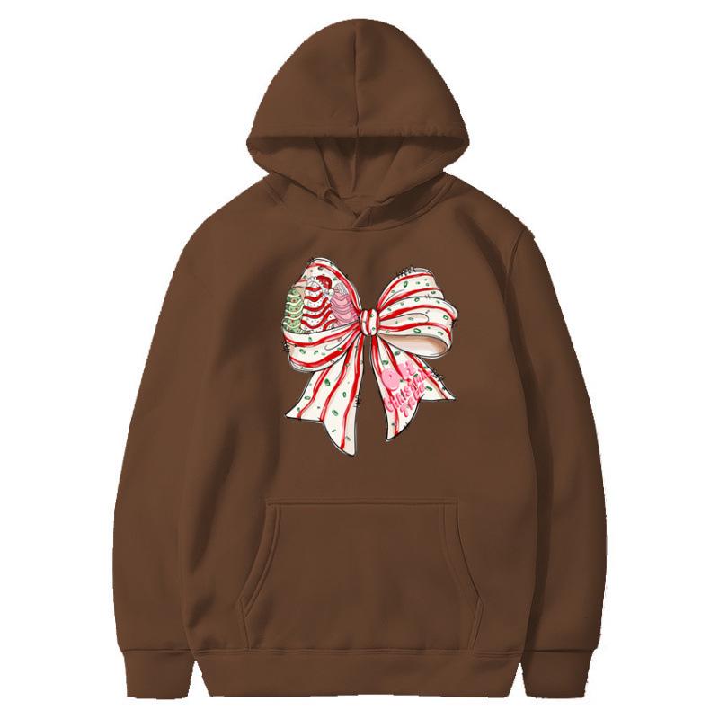 Autumn/Winter Couple's Printed Christmas Hoodie for Men and Women