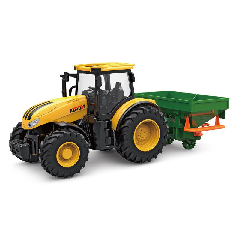 

Набор моделей сельскохозяйственных грузовиков 1/24 Dicast тракторные игрушки для детей скользящие сельскохозяйственные транспортеры игрушки инженерия фермерская сцена подарок