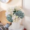 Simulation Hydrangea Beautiful Single Branch Non-withering Artificial Hydrangea Flower Wedding Hand Fake Hydrangea Flower Simulation Hydrangea