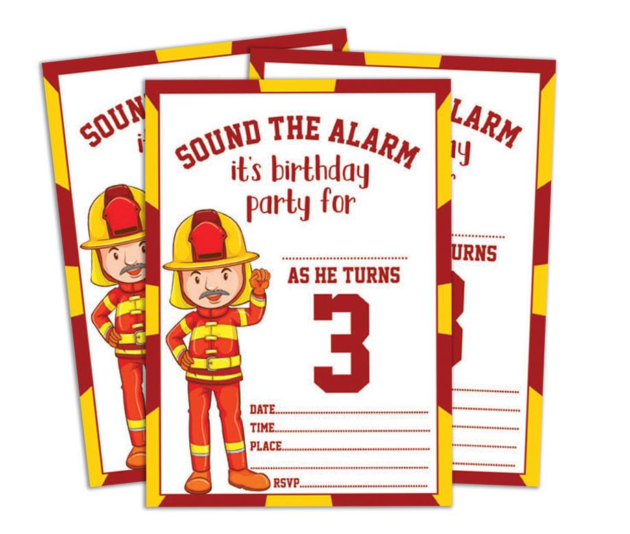 Darling Souvenir White Birthday Invitation Card 28 Pcs Fill or Write In Blank Invites Printable Party Supplies 5 x 7 Inches
