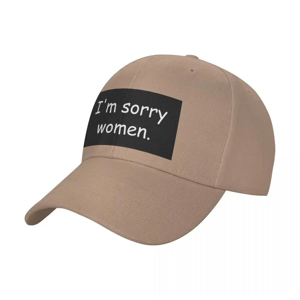Im sorry Women Baseball Cap Military Tactical Cap birthday Uv Protection Solar Hat Hip Hop Golf Women Unisexs