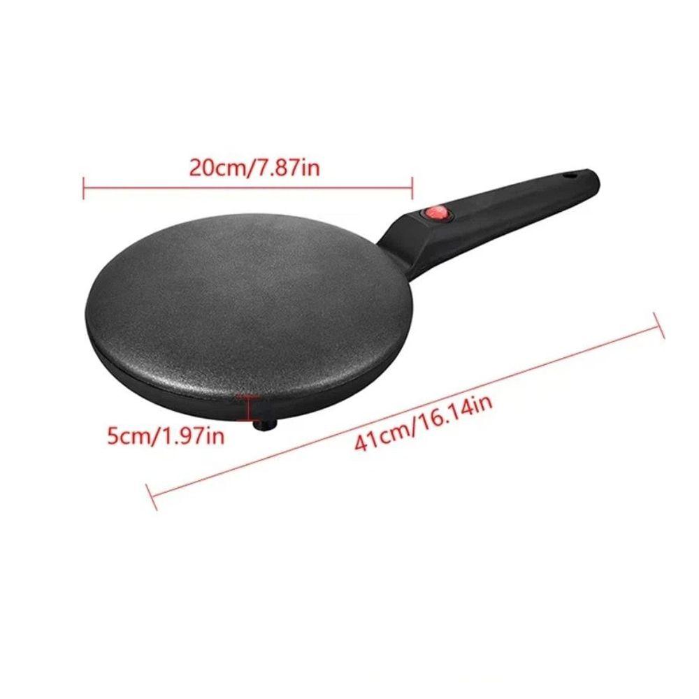 Macchina per Crêpes Elettrica con Superficie Liscia per Ristorazione Commerciale su Piccola Scala US/UK/EU