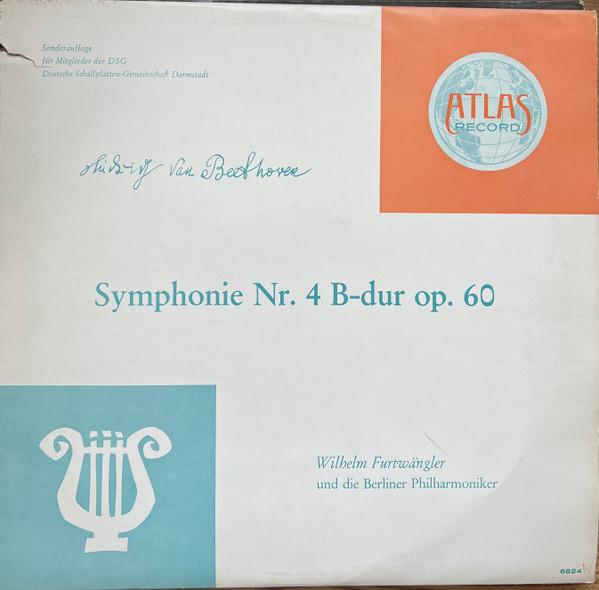 

LP Record LUDWIG VAN BEETHOVEN Symphonie Nr. 4 BDur op. 60 689024 Atlas Record Germany Classical Used