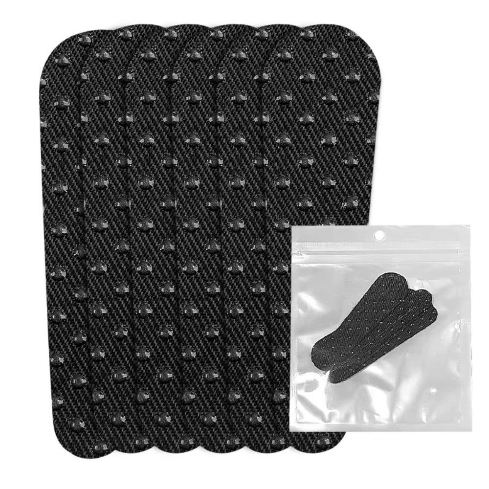 

6PCS Dot Silicone Slip-Resistant Shoulder Bag Patches Anti-Slip Strips Reusable Non-Slip Pad Replacement Bag Strap Shoulder Bags чорний