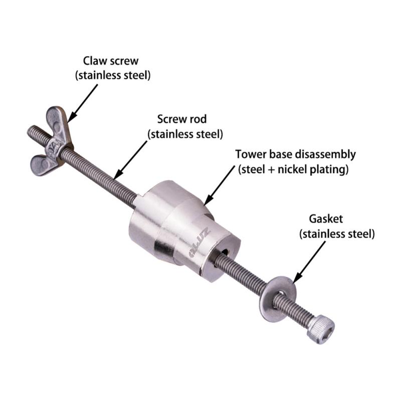 Oțel Mountain Road Bicicletă Butuc Bile Universal Turn Baza Strument de îndepărtare Cheie cu fantă Bicicletă