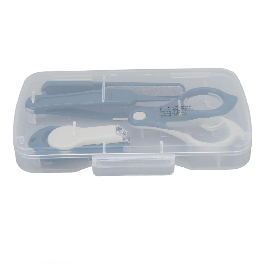 Kit de Unhas para Bebê Fofo Seguro Prático Conjunto de Manicure Cortar Aparas Unhas para Casa Crianças Bebês