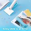 1Pcs Hole Punchers For Crafts Single Hole Punch Shapes Circle Heart Bear With Soft-Handled For Binder Scrapbooking Classroom Card Punching