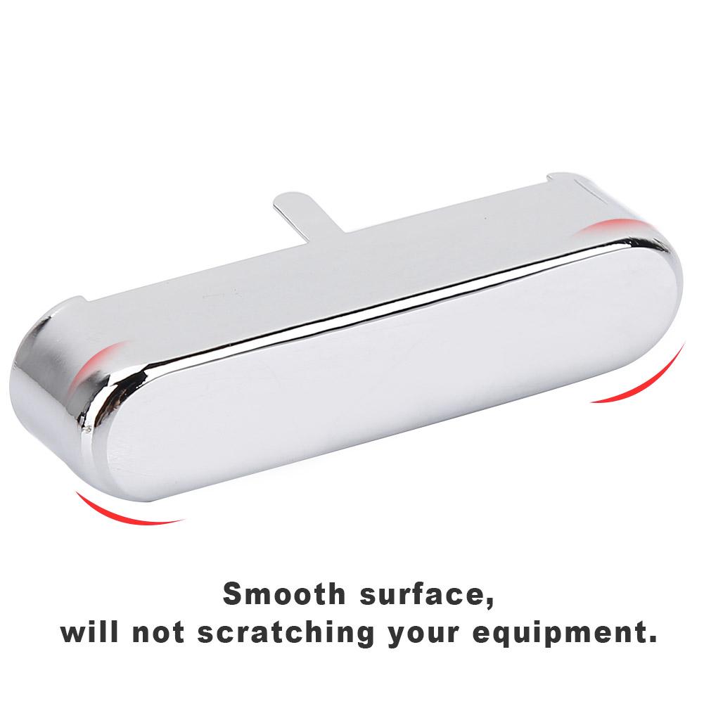 Quality Metal Electric Guitar Humbucker Pickup Cover Replacement Part(silver)