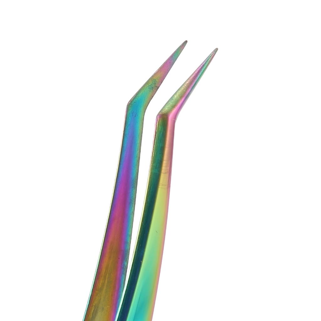 3PCS Eyelash Extension Tweezer Set Stainless Steel Anti Corrosion Pimple Tweezers Set for Makeup