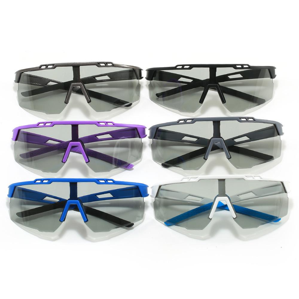New Cross-border Export Bicycle Sunglasses Outdoor Sports Polarized Cycling Glasses Day Night Dual-purpose Color-changing