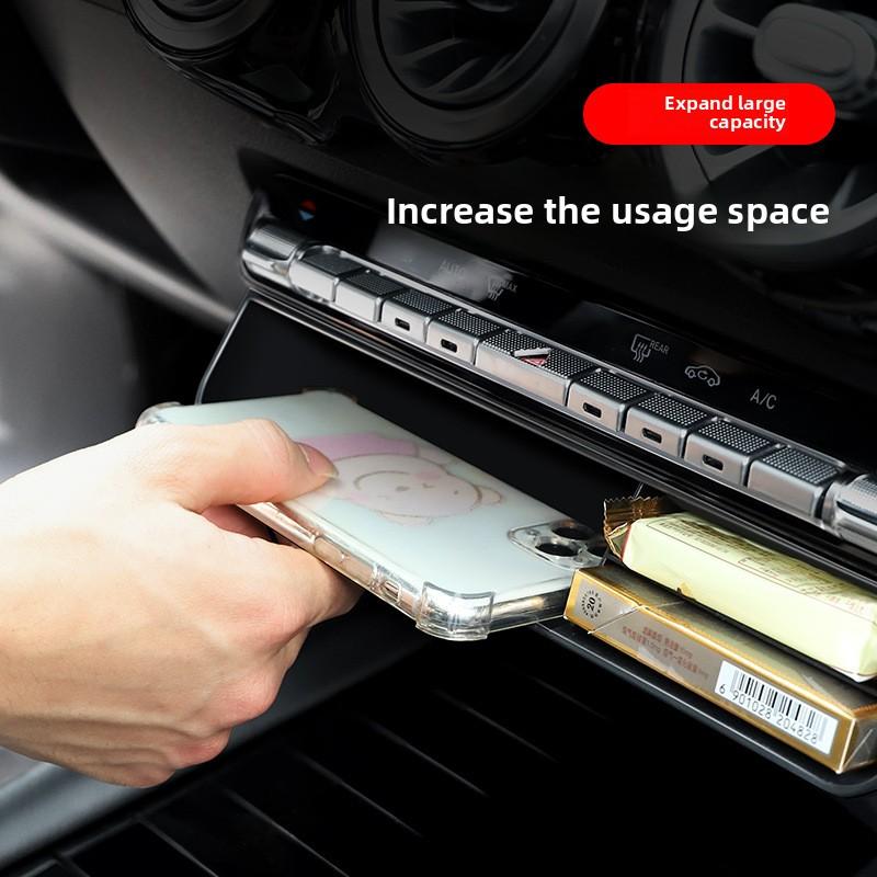 For Mercedes Benz W177/247 GLB/A-class/GLA/GLE W167/GLS Center Console Storage Box Storage Supplies Automotive Interior