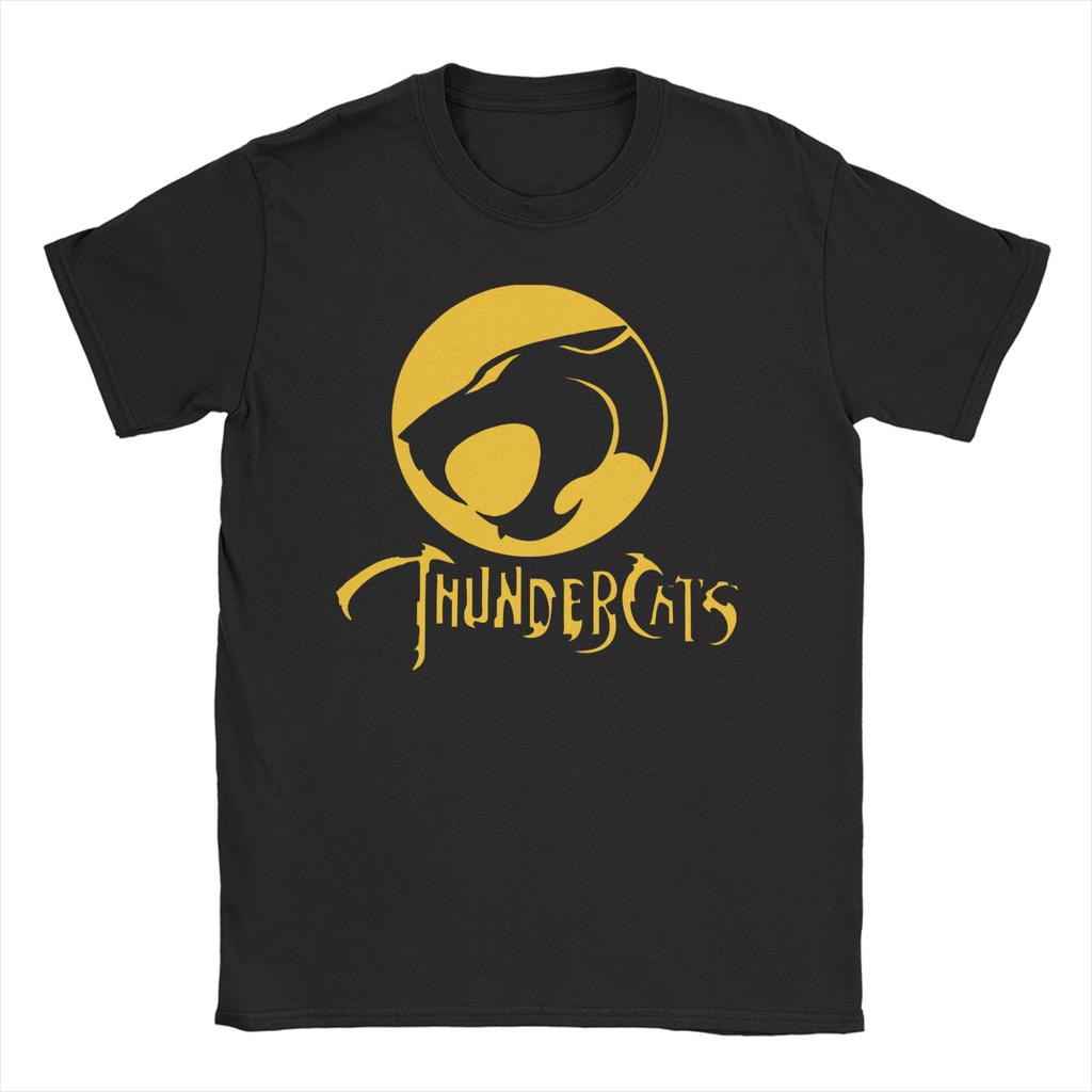 Comedy Film Logo 80s Lion Animated  for Men Women T Shirts Thundercats Tees Round Neck TShirt Cotton Birthday Gift Clothing