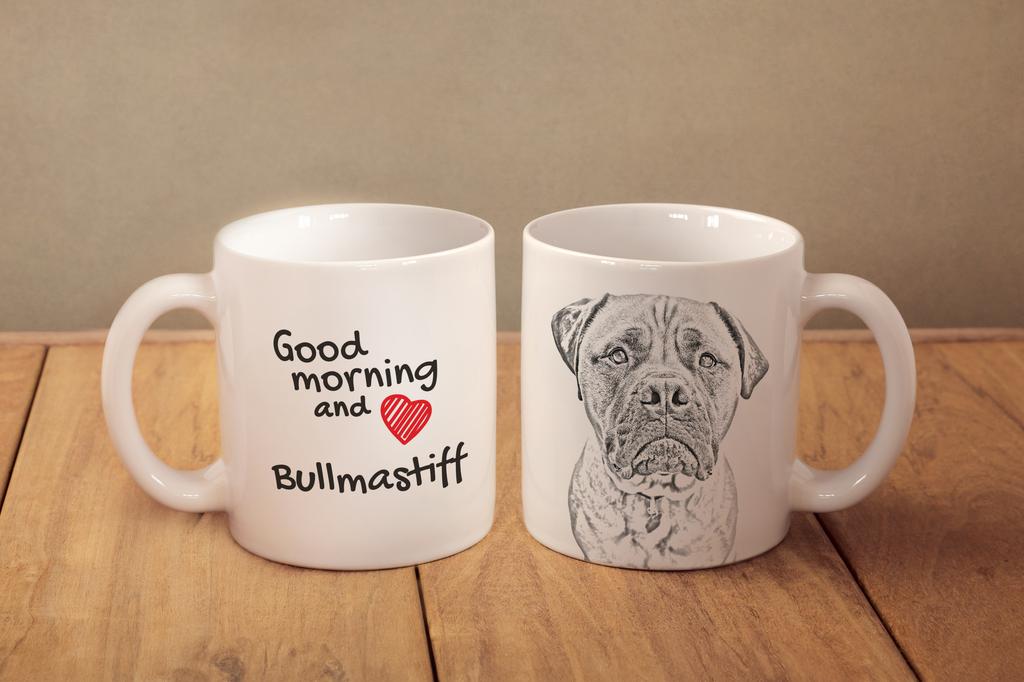 Bullmastiff - Cup with a Dog, Personalized Cup with a Print, a Classic Gift for Everyone from the Art-Dog Brand
