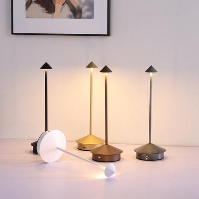 LED Desk Lamp USB Rechargeable Table Lamp USB Touch Lamp Waterproof For Cafes Bar Home Dining Table Bedroom Ambiance Night Lamp