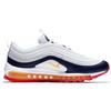 New Nike Air Max 97 Midnight Navy Racer Pink Laser Orange Women's 921733-015